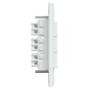 Conjunto 3 Interruptores Simples 10Ax 250V Branco Brilhante, Schneider Electric, S413020 5