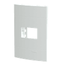 Placa+Suporte 4X2 De 1 Posto Branca Fosca, Schneider Electric, S421217 5