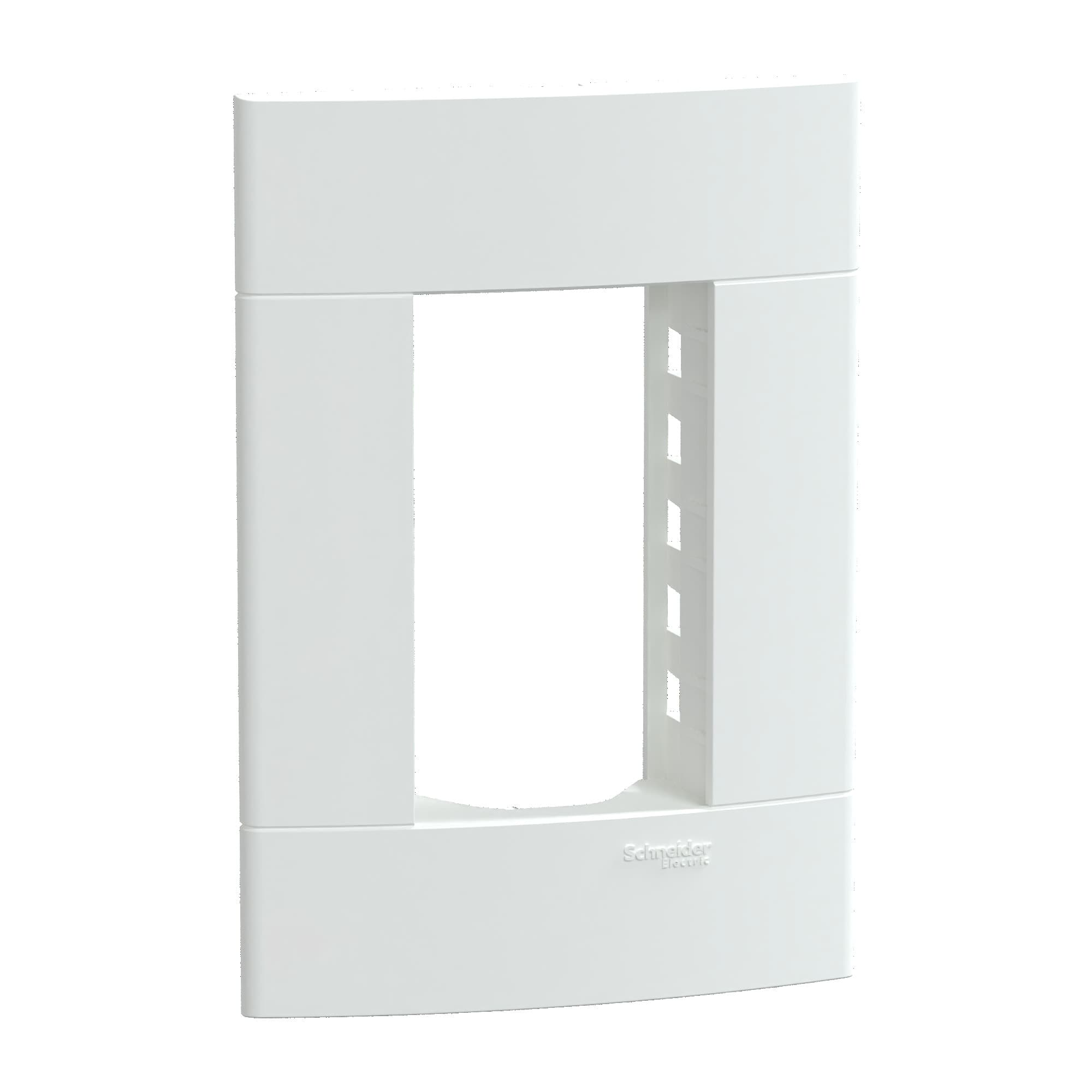 Placa+Suporte 4X2 De 3 Postos Branca Fosca, Schneider Electric, S421237