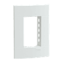 Placa+Suporte 4X2 De 3 Postos Branca Fosca, Schneider Electric, S421237 3