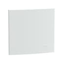 Placa+Suporte 4X4 Cega Branca Fosca, Schneider Electric, S421407 0