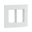 Placa+Suporte 4X4 De 6 Postos Branca Fosca, Schneider Electric, S421467 0