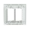 Placa+Suporte 4X4 De 6 Postos Branca Fosca, Schneider Electric, S421467 1
