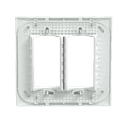 Placa+Suporte 4X4 De 6 Postos Branca Fosca, Schneider Electric, S421467 4