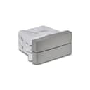 Modulo Duplo Interruptor Paralelo 10Ax 250V 1M Aluminiouminium, Schneider Electric, S70100374 1