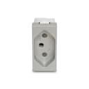 Modulo Tomada Br 2P+T 10A 250V 1M Aluminio, Schneider Electric, S70202174 4