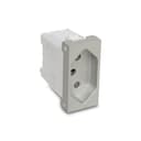 Modulo Tomada Br 2P+T 10A 250V 1M Aluminio, Schneider Electric, S70202174 5