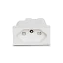 Modulo Tomada Br 2P+T 20A 250V 1M Branco, Schneider Electric, S70203104 2