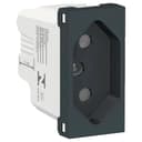 Modulo Tomada Br 2P+T 20A 250V 1M Grafite, Schneider Electric, S70203194 0