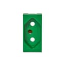 Modulo Tomada Br 2P+T 20A 250V 1M Verde, Schneider Electric, S702031G4 4