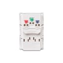 Modulo Tomada Duplex Br 2P+T 10A 250V Borne Automatico 3M Al Schneider Electric S70325174 2