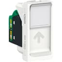 Modulo Tomada Rj45 (8 Fios) Utp Cat.5E Toolless 1M Branco, Schneider Electric, S70540004 0