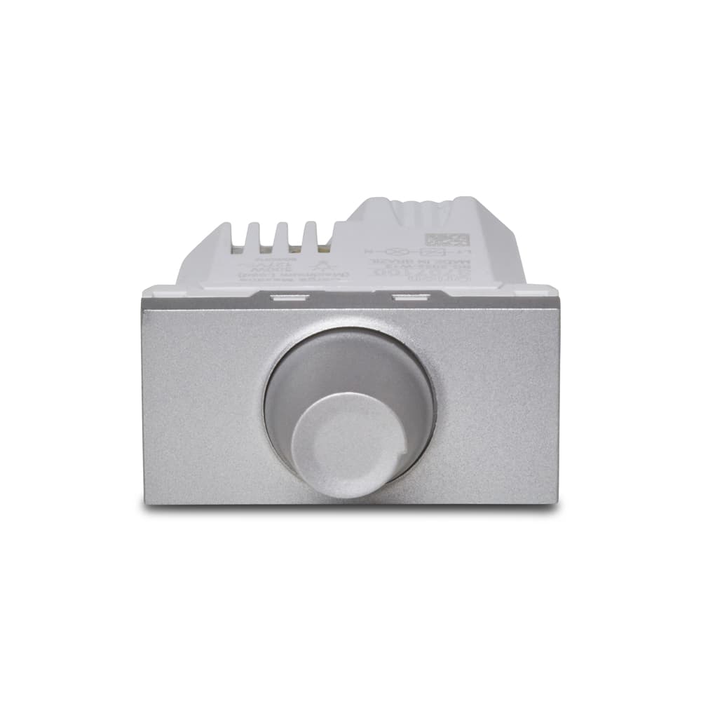 Modulo Dimmer Rotativo 127V Lampadas Resistivas 1M Aluminio, Schneider Electric, S70710074
