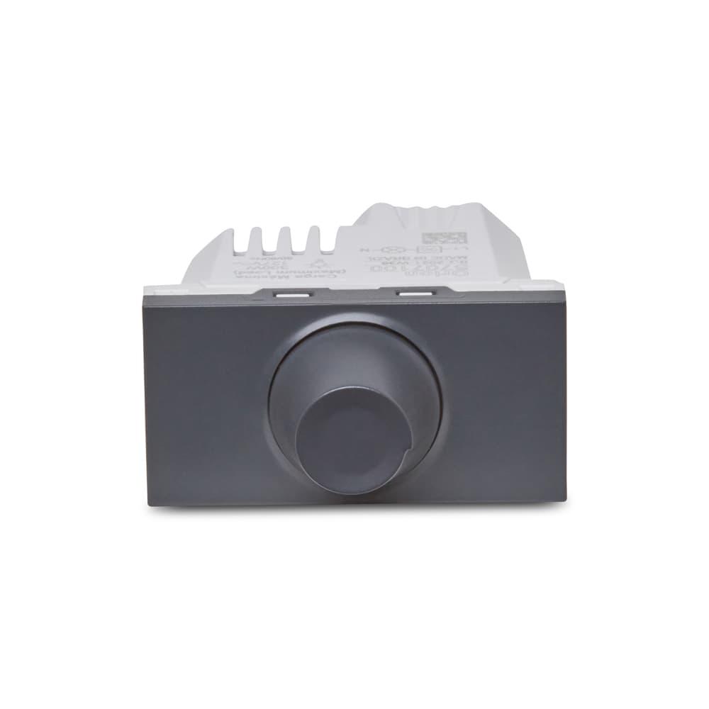 Modulo Dimmer Rotativo 127V Lampadas Resistivas 1M Grafite, Schneider Electric, S70710094