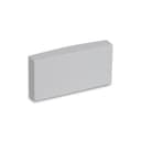 Tecla Para Interruptor / Pulsador 1M Branco, Schneider Electric, S71201004 0