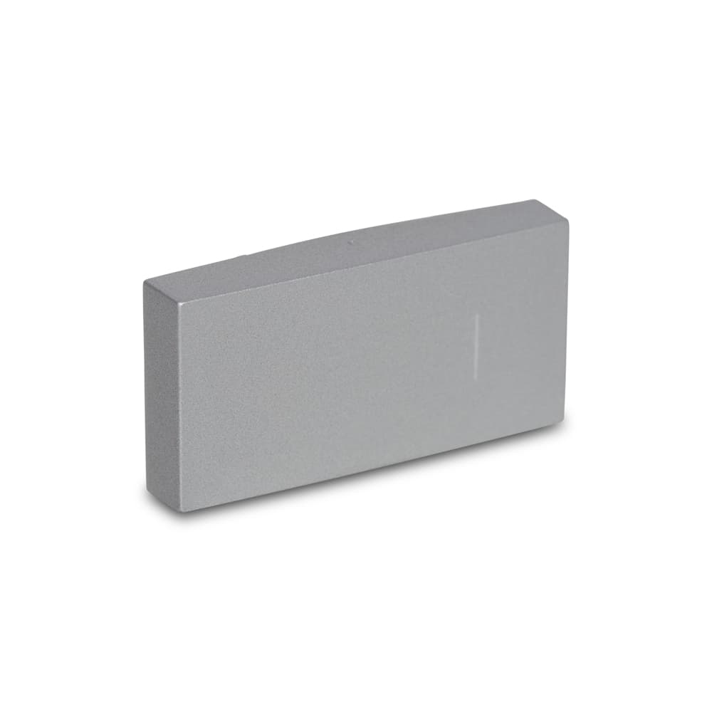 Tecla Para Interruptor / Pulsador 1M Aluminio, Schneider Electric, S71201074