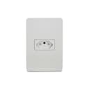 Conjunto Tomada Brasileira 2P+T 10A 250V Aluminio, Schneider Electric, S71302174 3