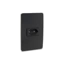 Conjunto Tomada Brasileira 2P+T 10A 250V Grafite, Schneider Electric, S71302194 1