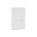 Conjunto Pulsador Para Campainha 10A 250V Branco, Schneider Electric, S71312604 1