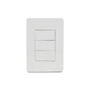 Conjunto 2 Interruptores Simples + 1 Interruptores Paralelo 10Ax 250V Branco, Schneider Electric, S71335104 3