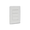 Conjunto 1 Interruptor Simples + 2 Interruptores Paralelos 10Ax 250V Branco, Schneider Electric, S71335304 1