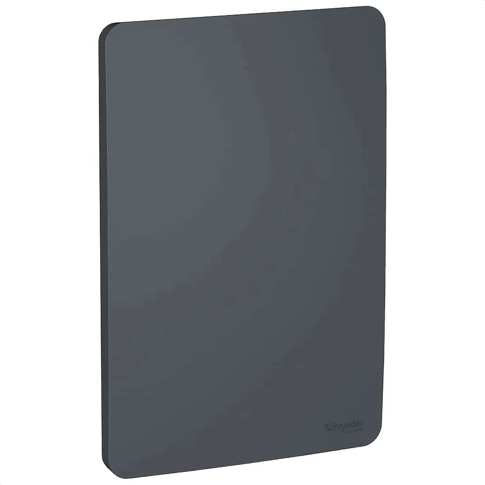 Placa 4X2 Cega Stellar Black, Schneider Electric, S730100294