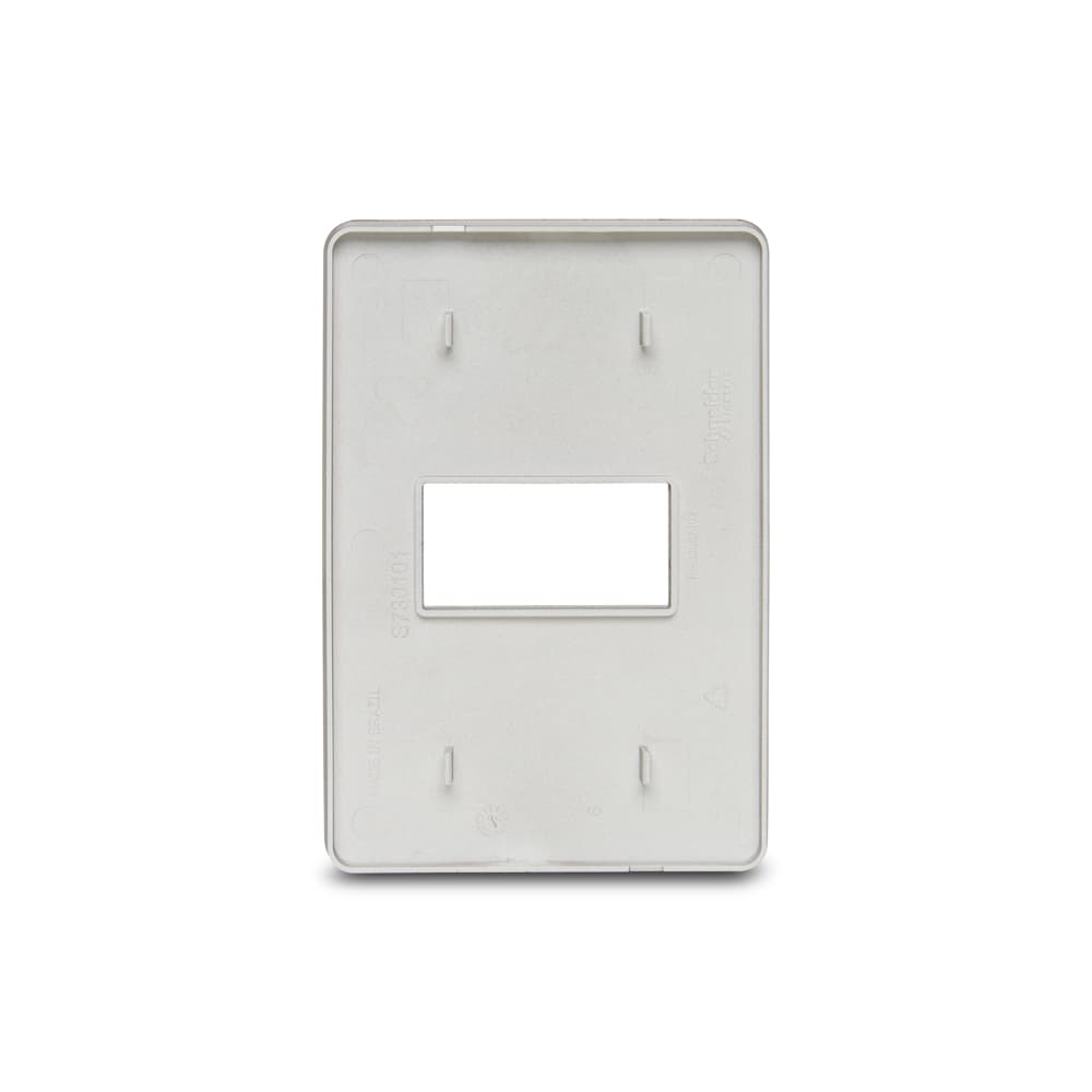 Placa 4X2 1 Posto Axis Grey (Cinza) Orion Schneider Electric S730101224
