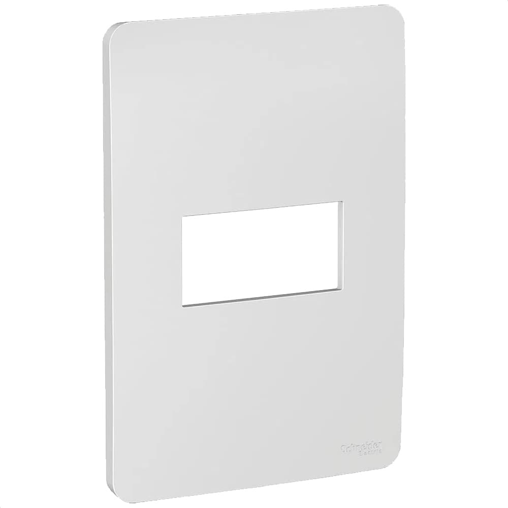 Placa 4X2 1 Posto Gamma Silver, Schneider Electric, S730101274