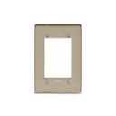 Placa 4X2 3 Postos Bege Schneider Electric S730103064 0