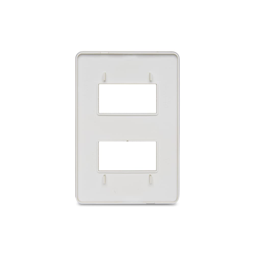 Placa 4X2 2 Postos Horizon Gold, Schneider Electric, S730121234