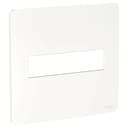 Placa 4X4 2 Postos Branca, Schneider Electric, S730201004 0