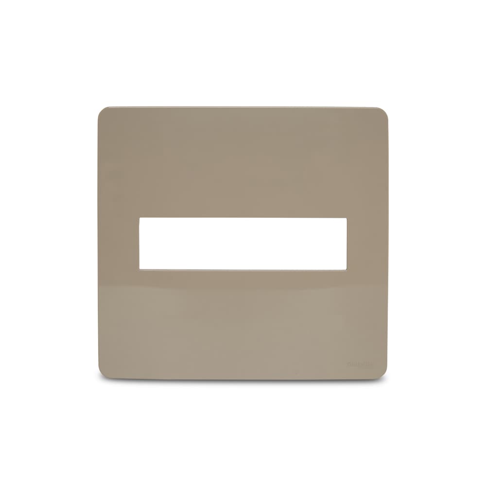 Placa 4X4 2 Postos Bege Schneider Electric S730201064