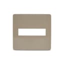 Placa 4X4 2 Postos Bege Schneider Electric S730201064 0
