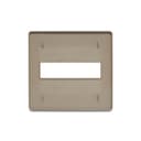Placa 4X4 2 Postos Bege Schneider Electric S730201064 2