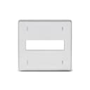 Placa 4X4 2 Postos Axis Grey, Schneider Electric, S730201224 0