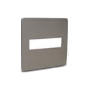 Placa 4X4 2 Postos Axis Grey, Schneider Electric, S730201224 1