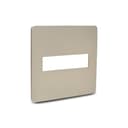 Placa 4X4 2 Postos Horizon Gold (Dourada) Orion Schneider Electric S730201234 1