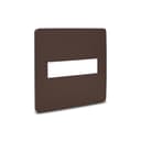 Placa 4X4 2 Postos Planet Brown Schneider Electric S730201264 0