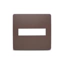 Placa 4X4 2 Postos Planet Brown Schneider Electric S730201264 2