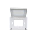 Placa Cover Frame 4X2 Para Area Umida 3 Módulos Ip55 Branca Schneider Electric S731103554 1