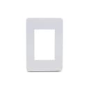 Placa 4X2 3 Postos Br/Chrome Soft Schneider Electric S732103409 0