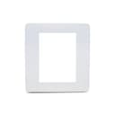 Placa 4X4 6 Postos Br/Chrome Soft, Schneider Electric, S732203409 0