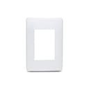 Placa 4X2 3 Postos Al/Alu Cosmic Grey Schneider Electric S733103709 0