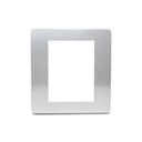 Placa 4X4 6 Postos Br/Alu Cosmic Grey Schneider Electric S733203639 0