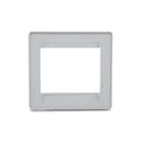 Placa 4X4 6 Postos Al/Alu Cosmic Grey Schneider Electric S733203709 0