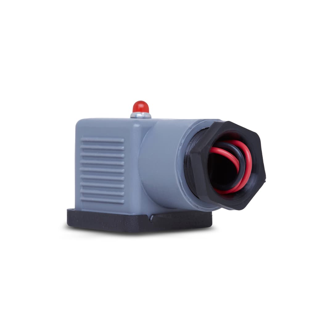 Conector Solenoide Nod 3P Cz Led Supre 024V Pg11 Steck S9355C