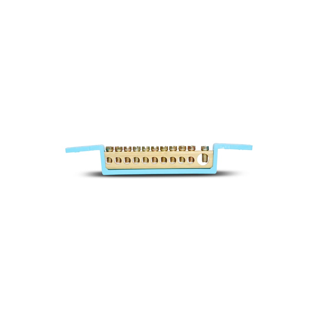 Barramento Neutro 11 Term Azul Fix 89,0 E 119,0Mm Steck Sbn11