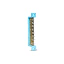 Barramento Neutro 08 Term Azul Fix 89,0Mmsteck Sbn8 2