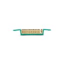 Barramento Terra 11 Term Verde Fix 89,0 E 119,0Mm Steck Sbt11 0