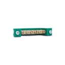 Barramento Terra 06 Term Verde Fix 70,0Mm Steck Sbt6 2